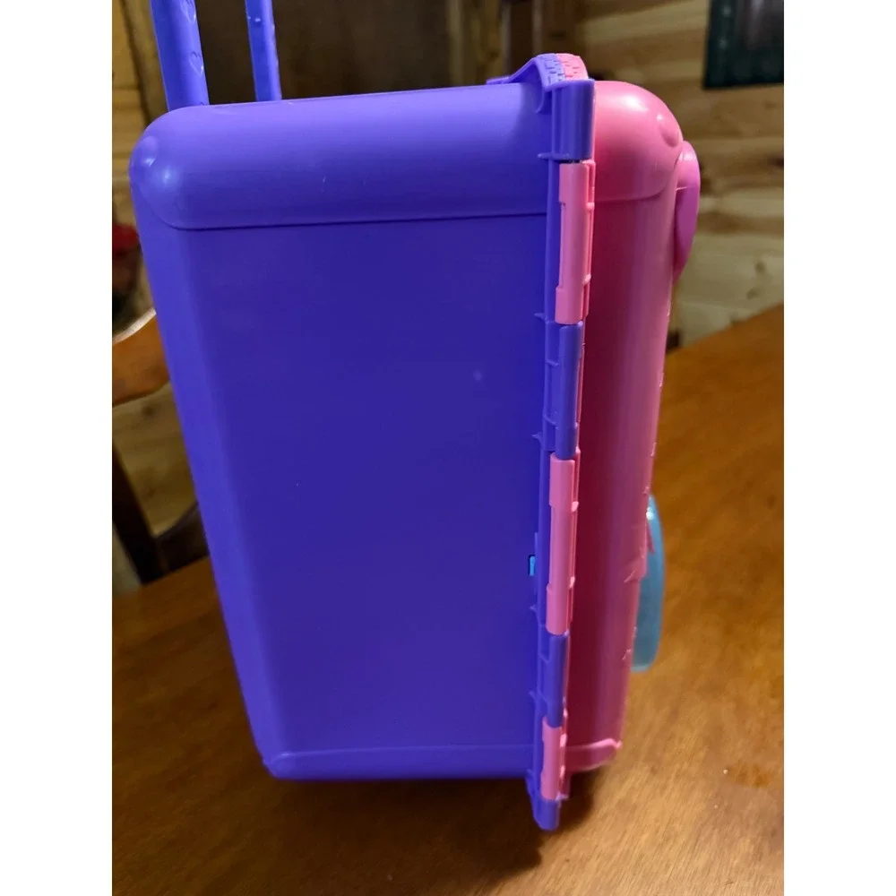 Polly Pocket Rainbow Funland Theme Park Backpack Playset Unicorn Carnival Toy
